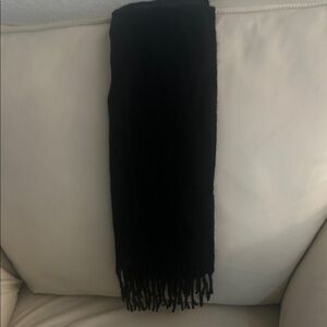 Nordstrom Men's Black Scarf